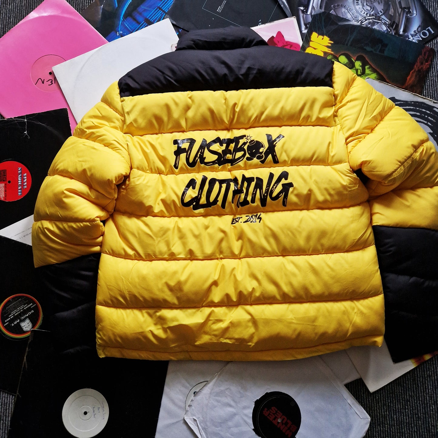 fuse box puffer jacket