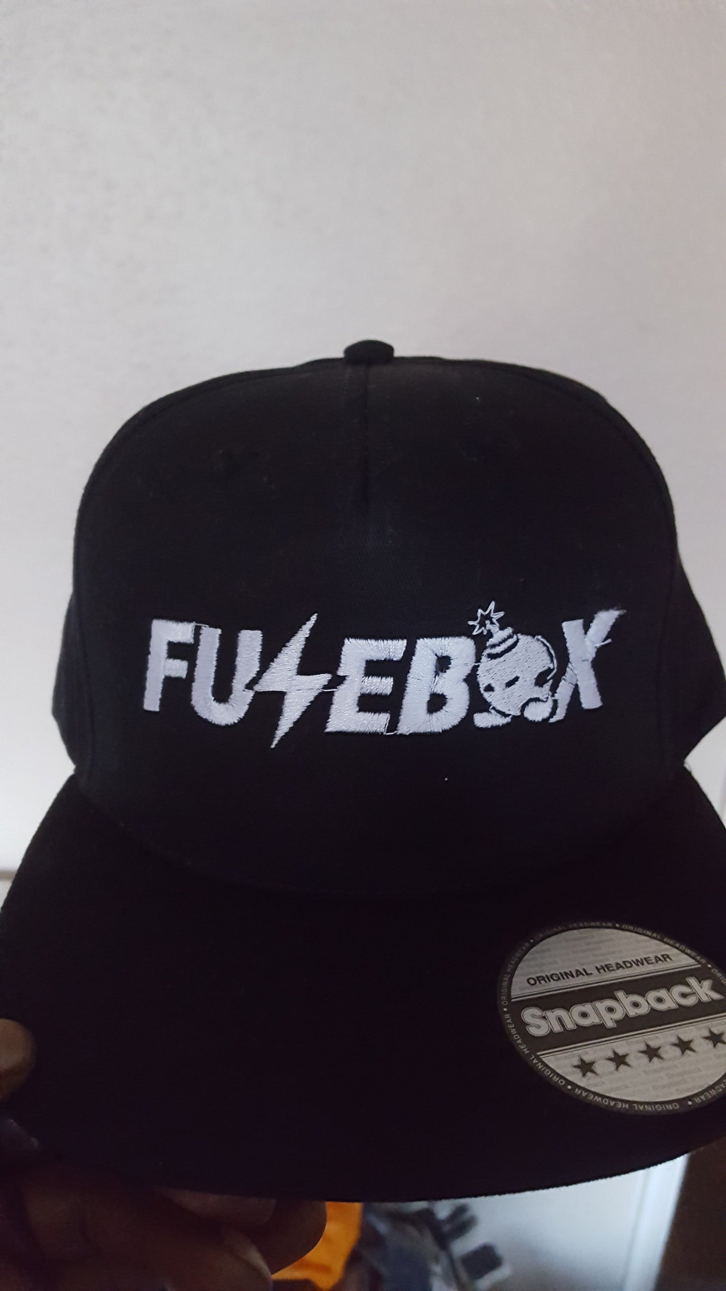 fuse box embroidered snap back