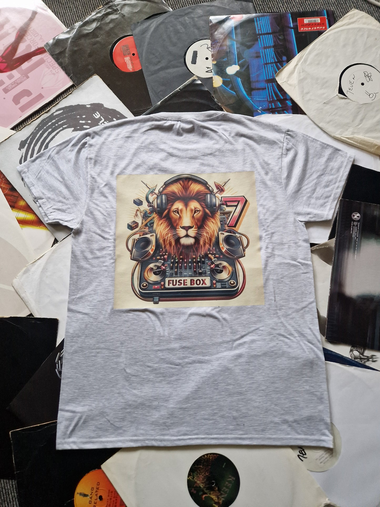 fuse box Lion T-shirt by 7even